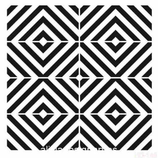 Plantilla de stencil estarcido XL con formas geométricas Cadence Home Decor HD146 - Taller decoración de muebles antiguos Madrid estilo Shabby Chic, Provenzal, Romántico, Nórdico