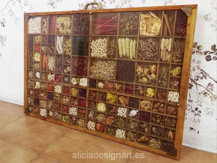 Cajón de chibalete de madera maciza farmerhouse - Taller decoración de muebles antiguos Madrid estilo Shabby Chic, Provenzal, Romántico, Nórdico