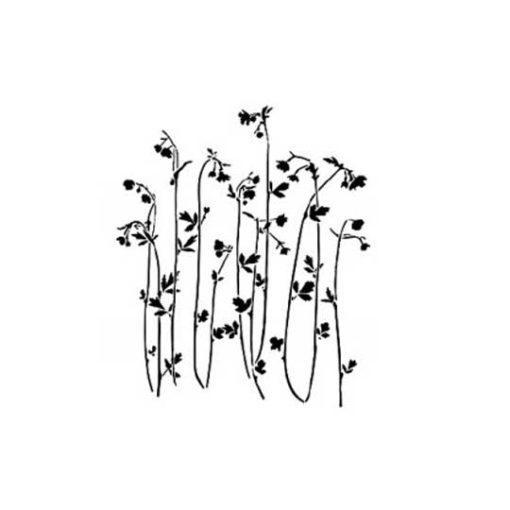 Plantilla de stencil estarcido con motivos vegetales y flores de Cadence BN160 - Taller decoración de muebles antiguos Madrid estilo Shabby Chic, Provenzal, Romántico, Nórdico
