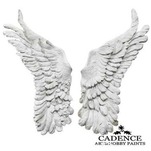 Pack de dos alas grandes de ángel en resina de Cadence para decorar - Taller decoración de muebles antiguos Madrid estilo Shabby Chic, Provenzal, Rómantico, Nórdico