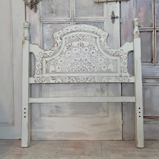 Cabecero Cama Individual Madera Maciza Pino Valsa n Alicia Designart Cabecero Cama Individual Madera Maciza Pino Valsa n Alicia Designart