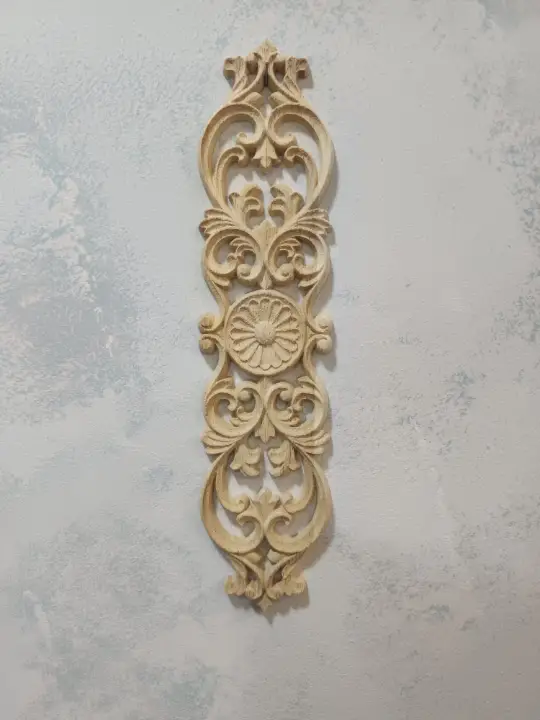Aplique decorativo de madera con motivos florales Deméter - Taller de decoración de muebles antiguos Alicia Designart Madrid estilo Shabby Chic, Provenzal, Romántico, Nórdico