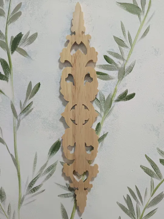 Aplique decorativo de madera con motivos florales Persefone - Taller de decoración de muebles antiguos Alicia Designart Madrid estilo Shabby Chic, Provenzal, Romántico, Nórdico